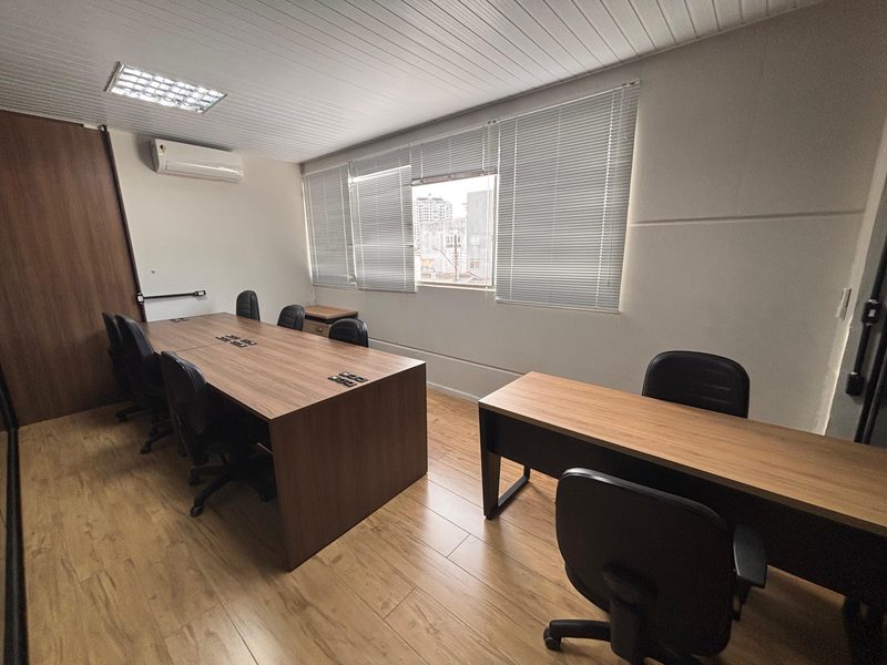 Sala privativa mobiliada